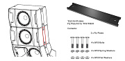 Turbosound TCS115-FP ATHENS TCS115-FP комплект пластин для крепления на TCS115B