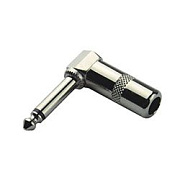 NordFolk NCJ5313 кабельный разъем 6.35 мм mono Jack (TS), угол 90°, металл