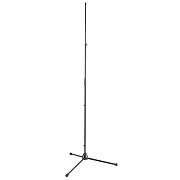 K&M 20150-300-55 микрофонная стойка прямая XL, черная, 1190-3220 мм