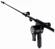 K&M 25600-300-55 микрофонная стойка "журавль", чёрная, 970-1640 мм