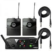 AKG WMS40 Mini2 Instrumental Set BD US45A/C EU/US/UK - радиосистема инструмент.с 2-мя передат.(660.7