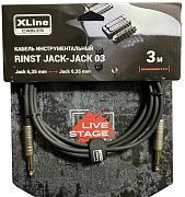 Кабель инструментальный XLINE Cables RINST JACK-JACK 03