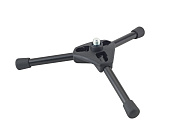 K&M 23110-316-55 настольная микрофонная стойка, тренога, чёрная