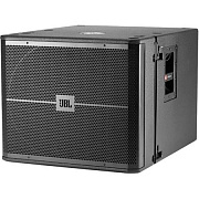 JBL VRX918SP - активный компактный сабвуфер 18", усилительный модуль Crown DPC-2 с DSP, 1500Вт, макс. SPL 126дБ. XLR вход/петля, перекл. фильтр 80/120Гц