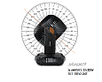 Прожектор типа WASH (BEAM) BROWASH-S 37x30XW