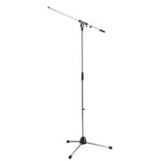 K&M 21020-300-02 микрофонная стойка "журавль", усиленная, хромированная, 900-1605 мм