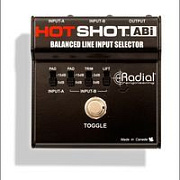 Radial HotShot ABi переключатель между двумя балансными сигналами, входы 2x XLR, выход 1x XLR