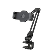 K&M 19805-000-55 универсальное настольное крепление для смарт и планш, вес - 0,79кг, 130-224мм,