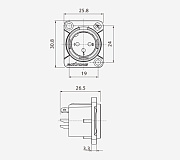 Разъем RX3MD-BG