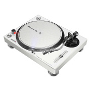 PIONEER PLX-500-W - виниловый проигрыватель с линейным входом и прямым приводом белого цвета