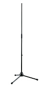 K&M 20130-300-55 микрофонная стойка прямая, черная, 900-1605 мм