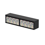 Glorious CD Box Black 90 подставка для хранения CD-дисков 90 шт, цвет чёрный