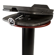 Ultimate Support MS-100R стойки для студийных мониторов с изменяемым наклоном 93см, ПАРА, цвет черный с красными элементами