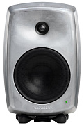 GENELEC 8040BRwM активный 2-полосный монитор, НЧ 6.5" 90Вт, ВЧ 0.75" 90Вт. Подставки. Неокрашенный алюминий