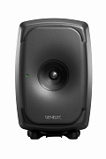 GENELEC 8341AP активный 3-полосный монитор, 2 овальных НЧ 6.6"x3.5" 250Вт, коакс. СЧ 3.5" 150Вт+ВЧ 0.75" 150Вт. Подставки. Темный