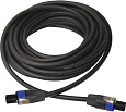 Cordial CPL 5 LL спикерный кабель Speakon 4-контактный/Speakon 4-контактный, разъемы Neutrik, CLS225, 5.0м, черный