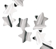 Конфетти металлизированное Звезды серебро Конфетти металлизированное Звезды серебро