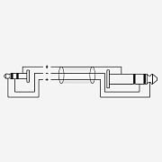Аудиокабель RACC280/0,6