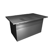 Лючок планшетный усиленный ЛПУ.41.23.25 Лючок планшетный усиленный черного цвета с крышкой.
Без панели 