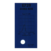 Светофильтр LEE Filters №729 Scuba blue