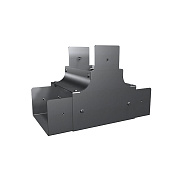 Тройник короба проходной ТП14.8 Тройник короба проходной черного цвета
160х120х140 мм