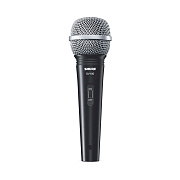SHURE SV-100 - микрофон динамический вокально речевой с выключателем и кабелем (XLR - 6.3мм JACK), черный