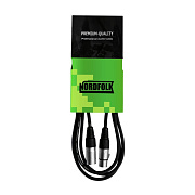 NordFolk NMC9/10M кабель микрофонный XLR(F) <=> XLR(M),