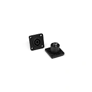 INVOTONE SPK4MQ - разъем Speaker Connector блочный, 4pin, мама, квадратный фланец, корпус пластик