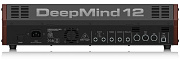 Behringer DEEPMIND 12D синтезатор рековый, аналоговые VCF и VCA,12 гол.полиф, 2 OCS, 2 LFO и 3 ADSR на голос, 4 FX, матрица мод, 32шаг.секв, MIDI, USB