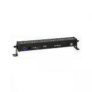 INVOLIGHT PAINTBAR UV6 - светодиодная панель, 6х 3Вт UV (ультрафиолет), DMX-512