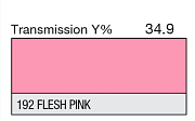 Светофильтр LEE Filters №192 Flesh Pink