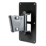 K&M 24481-000-55 настенный держатель для АС, угол наклона 0°-30°, поворот 90°, черный