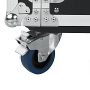 GATOR G-TOUR 20U CAST - рэковый флайт-кейс, 20U, на колесах,дерево,черный