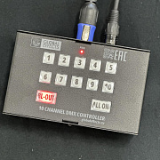 Пульт управления на 10 каналов EASY DMX CONTROLLER