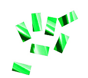 Конфетти металлизированное 10х20мм зеленое Конфетти металлизированное 10х20мм зеленое