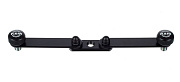 K&M 23510-300-55 держатель для 2-х микрофонов, поворотные секции, чёрный