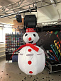 Подвесная конфетти-машина EASY Swirl Snowman (снеговик)