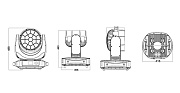 Поворотная всепогодная гибридная SS9671XCEM NEPTUNE 400 WASH RC