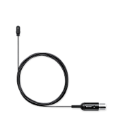 Shure DL4B/O-MTQG-A всенаправленный водонепроницаемый петличный микрофон, черный