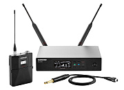 Shure QLXD14E G51 цифровая инструментальная радиосистема с инструментальным кабелем WA302, 470-534 МГц. Черный