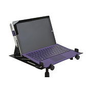 ONSTAGE MSA5000 - платформа под ноутбук, крепится к микрофонной стойке, цвет черный