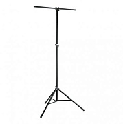 K&M 24620-000-35 стойка для света, черная, 1230 мм, 1750-3000 мм