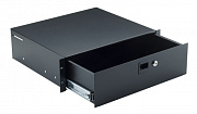 K&M 49123-073-55 выдвижной рэковый ящик с ключом, 3U