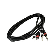 Rockcable RCL 20934 D4 шнур 2 х джека - 2 х RCA 3 м