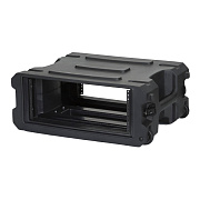 GATOR G-PROR-4U-19 - рэковый кейс, 4U, ручка, колеса, стальные рельсы, пластик