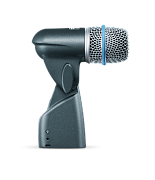 Shure BETA 56A Инструментальный динамический микрофон для малого барабана и томов, суперкардиоидный