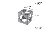 Qub29 Стыковочный узел-куб для 6-и ферм Q29 под 90°