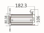 Линзовый тубус 19-36 DEG ZOOM LENS TUBE ДЛЯ SS817/818/867 ECLIPSE MINI
