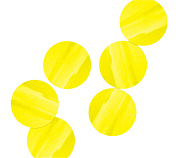 Конфетти бумажное Круги желтые Конфетти бумажное Круги желтые