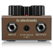 TC Electronic ECHOBRAIN ANALOG DELAY педаль аналоговый дилэй, классический звук, аналоговая схема Bucket Brigade Device (BBD)